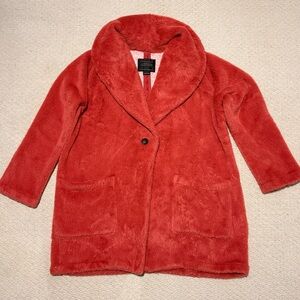 Anthropologie by Sanctuary Plush Teddy Coat